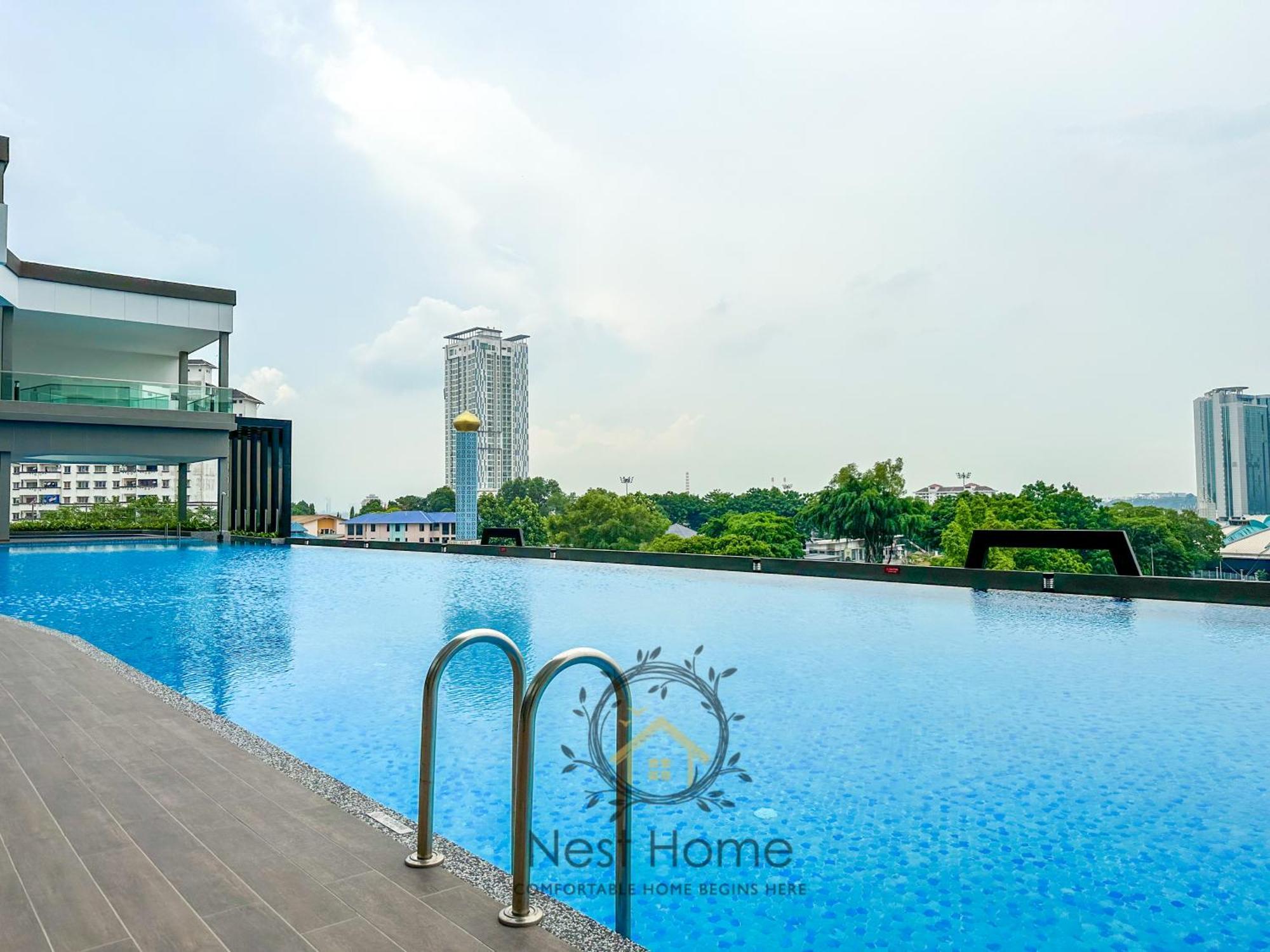 Twin Tower Residence By Nest Home【5 Mins Walk To Ciq】 جوهر بهرو المظهر الخارجي الصورة