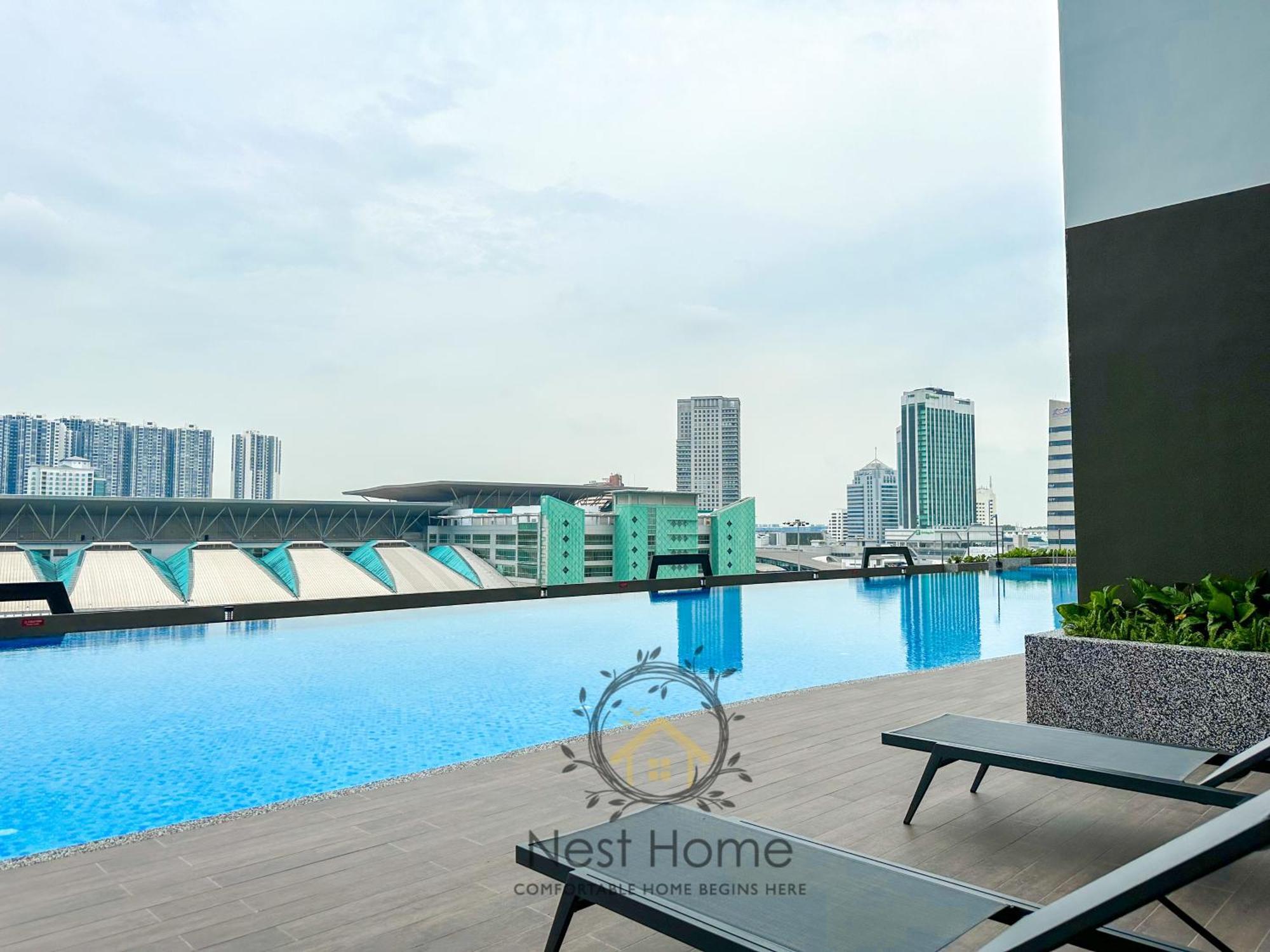 Twin Tower Residence By Nest Home【5 Mins Walk To Ciq】 جوهر بهرو المظهر الخارجي الصورة